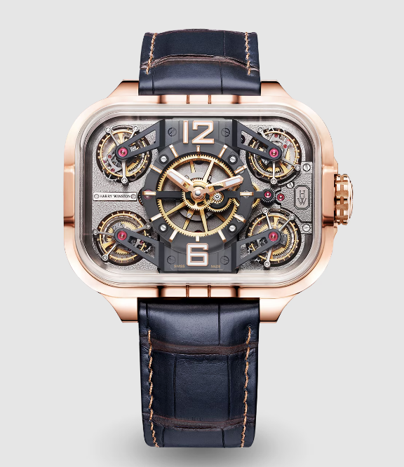 Review Harry Winston HCOMQT53RR001 Histoire de Tourbillon 10 watch price